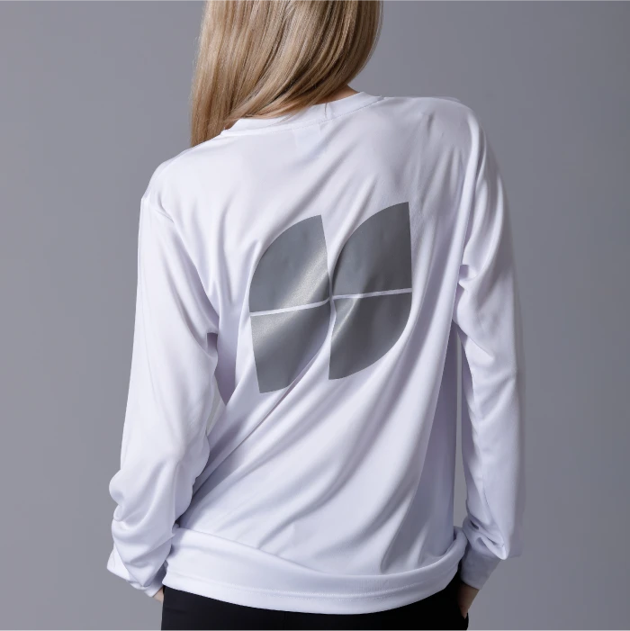 Long Sleeve Back Logo Tee
