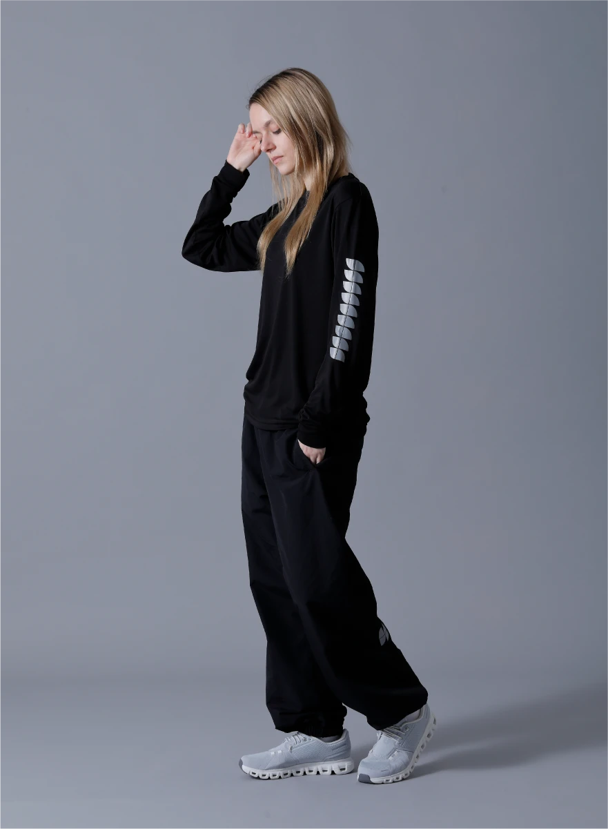 Long Sleeve Side Logo Tee