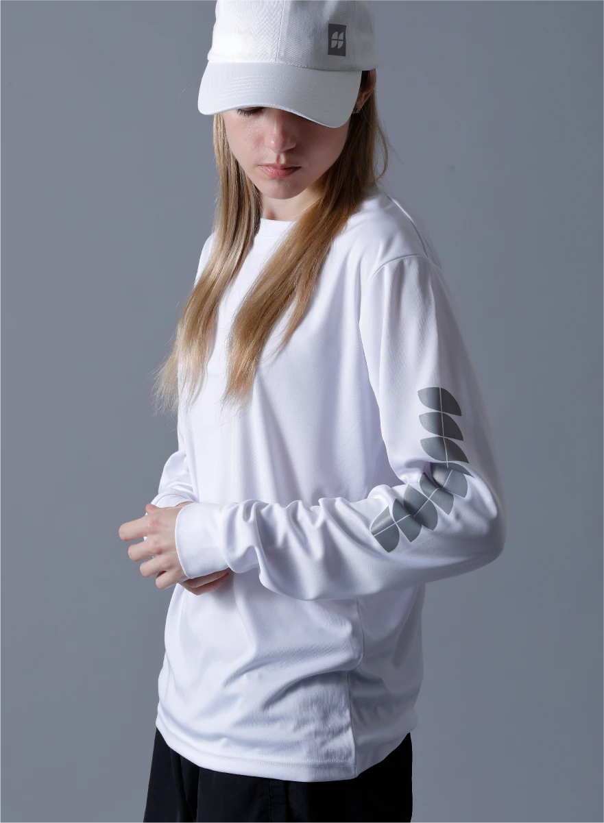 Long Sleeve Side Logo Tee