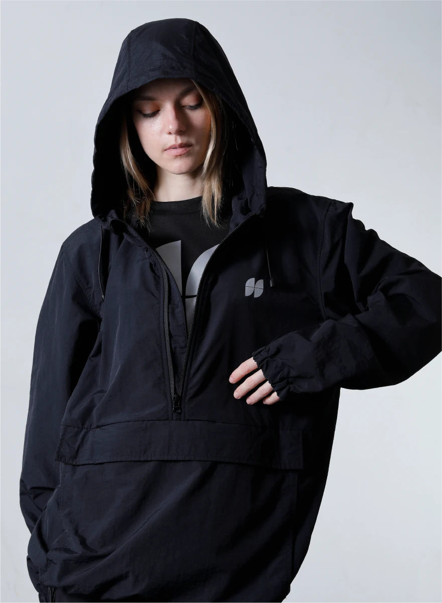 Nylon Anorak Parka