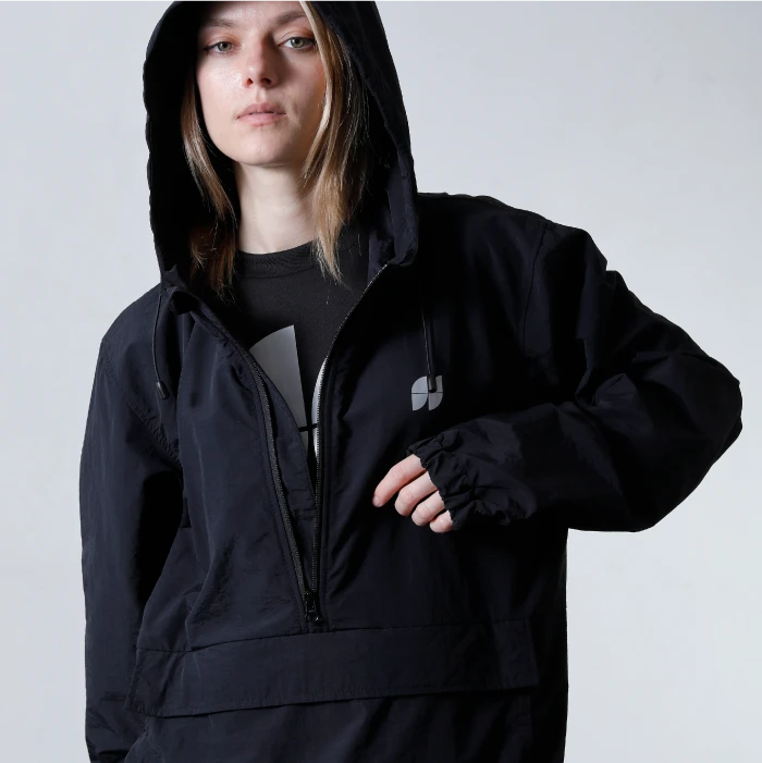 Nylon Anorak Parka
