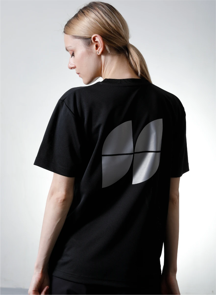 Short Sleeve Back Logo Tee