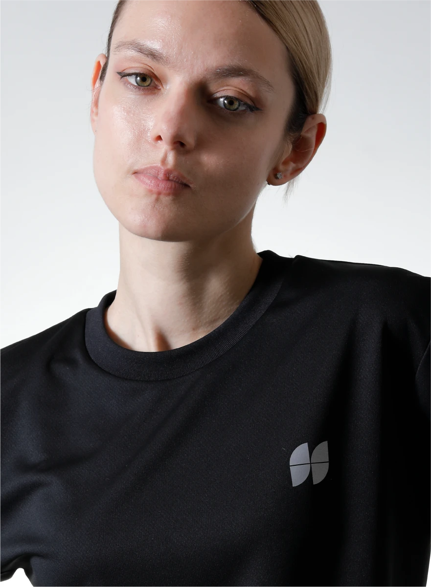 Short Sleeve Back Logo Tee