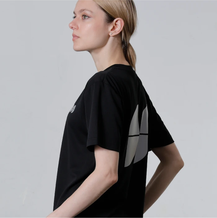 Short Sleeve Back Logo Tee