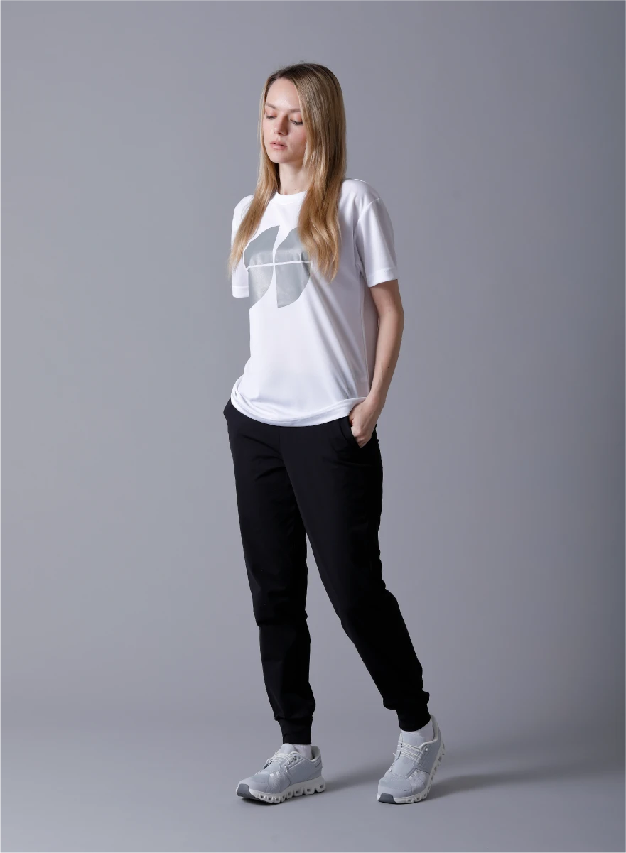 Short Sleeve Front Logo Tee